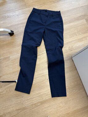J.Crew Navy Slim Ankle Trouser Pants Size 2